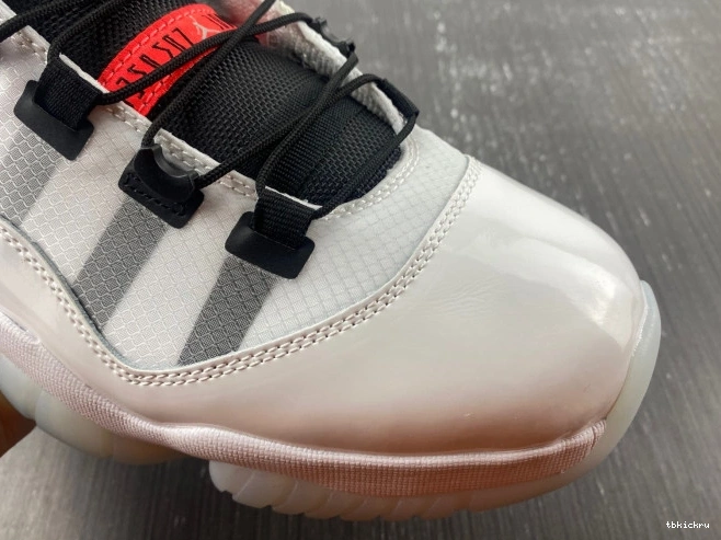 Rep TBkick (CN DD3522-100 Plug) Jordan Air 11 White Adapt 0717